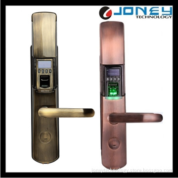 Zinc Alloy OLED Security Intelligent Biometric Fingerprint Door Lock